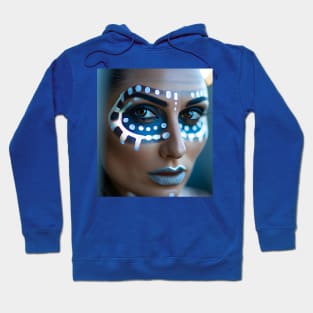 Enhanced Cyberpunk Woman Hoodie